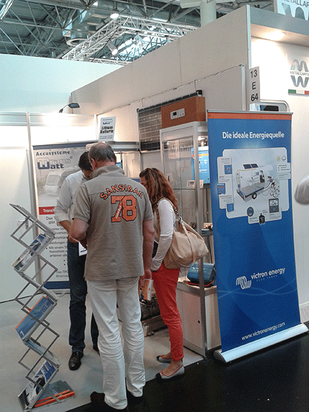 Gemütlichkeit am Messestand Fachgespräche am Messestand